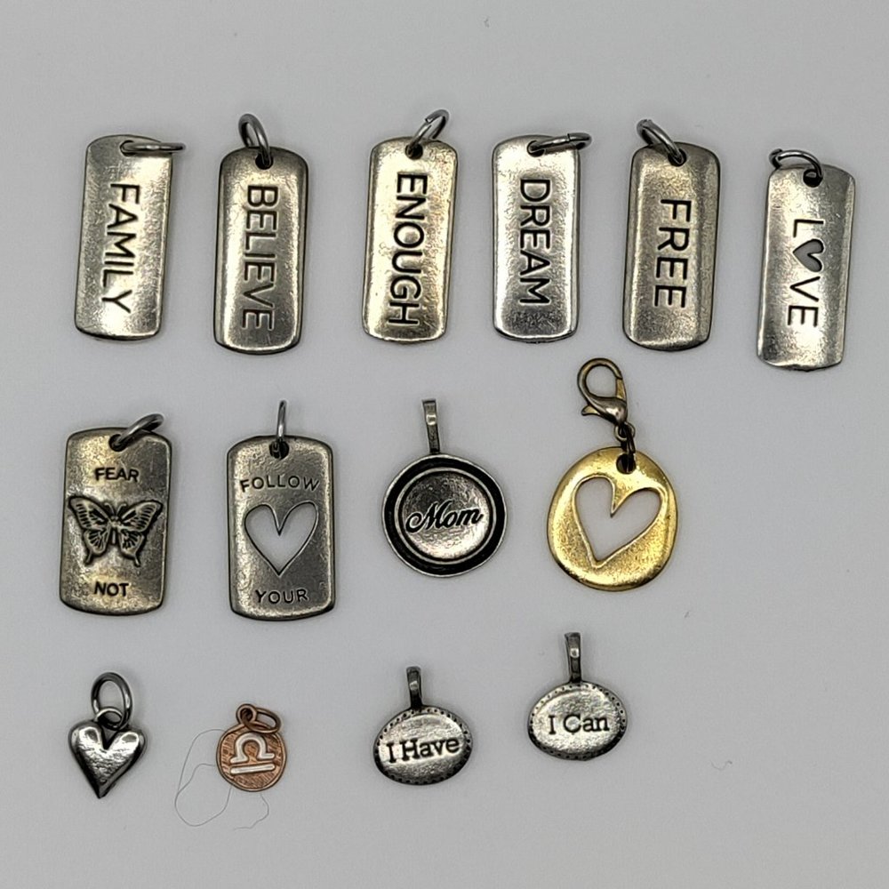 Origami Owl Lot of 14 Tags